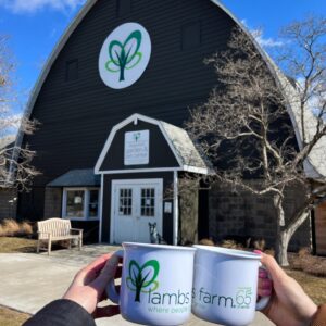 65 Year Anniversary Lambs Farm Coffee Mug